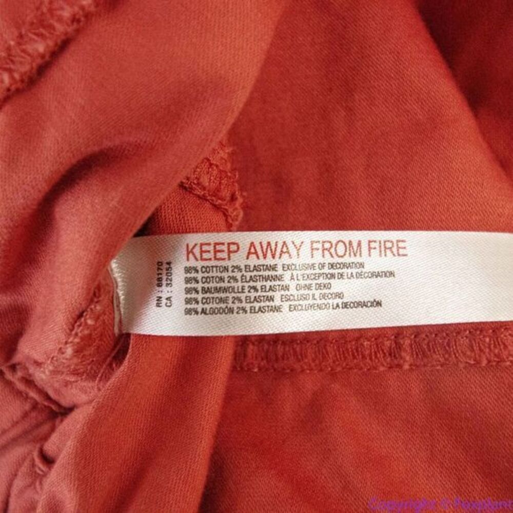 NEW Free People X FP Movement Spring Trekker Pants in Hot Sauce Size‎ XS - Picture 15 of 16